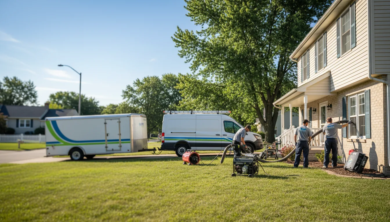 Flooded Basement Restoration And Cleanup With Repair in Le Sueur, MN near me